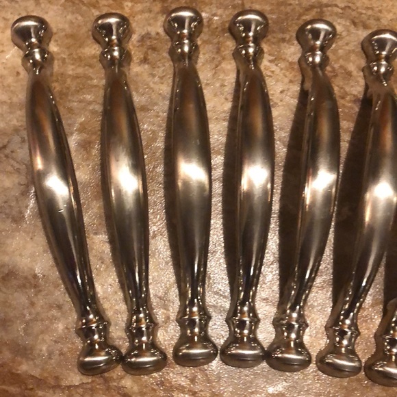 Amerock USA BP854-G9 Drawer Pull Handle Satin Sterling Nickel 3" Center Vtg (14) - Picture 3 of 7